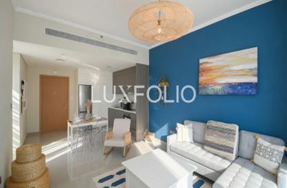 Apartment - 1 Bedroom - 1 Bathroom for rent in Beach Vista Tower 2 - Beach Vista - Emaar Beachfront - Dubai Harbour - Dubai