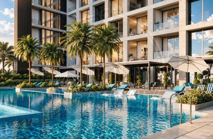 Apartment - 1 - 2 for sale in Mawjan Tower - Ajman Corniche Road - Ajman