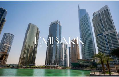 Office Space - Studio - 1 Bathroom for rent in One Lake Plaza - JLT Cluster T - Jumeirah Lake Towers - Dubai