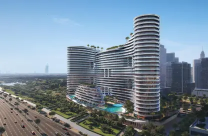 Apartment - Studio - 1 Bathroom for sale in Binghatti Aquarise - Business Bay - Dubai