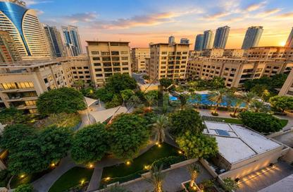 Apartment - 3 Bedrooms - 3 Bathrooms for rent in Al Ghaf 2 - Al Ghaf - Greens - Dubai Apartment - 3 Bedrooms - 3 Bathrooms for rent in Al Ghaf 2 - Al Ghaf - Greens - Dubai