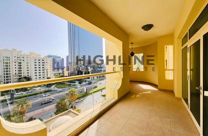 Apartment - 2 Bedrooms - 4 Bathrooms for rent in Al Das - Shoreline Apartments - Palm Jumeirah - Dubai