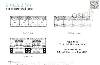 Townhouse - 3 - 3 for sale in Ajman Uptown Villas - Ajman Uptown - Ajman