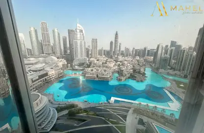 شقة - غرفة نوم - 2 حمامات للايجار في برج خليفة - برج خليفة - وسط مدينة دبي - دبي