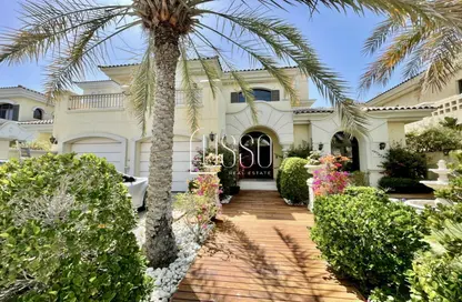 Villa - 4 Bedrooms for rent in Garden Homes Frond K - Garden Homes - Palm Jumeirah - Dubai