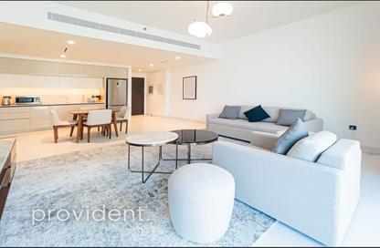 Apartment - 1 - 1 for rent in Marina Vista Tower 1 - Marina Vista - Emaar Beachfront - Dubai Harbour - Dubai