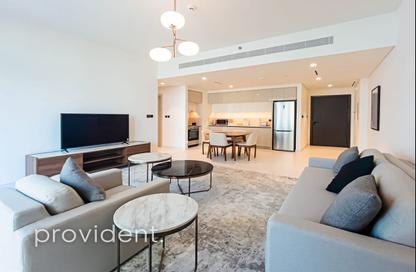 Apartment - 1 - 1 for rent in Marina Vista Tower 1 - Marina Vista - Emaar Beachfront - Dubai Harbour - Dubai
