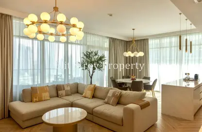Apartment - 3 Bedrooms - 3 Bathrooms for rent in Sunrise Bay Tower 2 - Sunrise Bay - EMAAR Beachfront - Dubai Harbour - Dubai