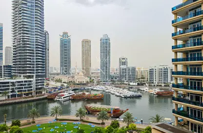 شقة - 1 حمام للبيع في برج التألق 2 - أبراج البريق - دبي مارينا - دبي