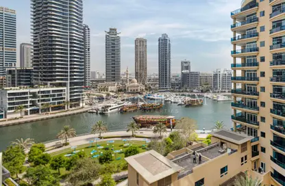 Apartment - Studio - 1 Bathroom for sale in Sparkle Tower 2 - Sparkle Towers - Dubai Marina - Dubai