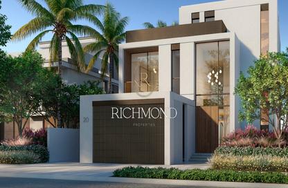 Villa - 5 - 6 for sale in Villa Indigo Ocean Frond A - Villa Indigo Ocean - The Beach Collection Villas - Palm Jebel Ali - Dubai Villa - 5 - 6 for sale in Villa Indigo Ocean Frond A - Villa Indigo Ocean - The Beach Collection Villas - Palm Jebel Ali - Dubai