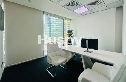 Office Space - Studio - 1 for rent in The Binary Tower - Business Bay - Dubai