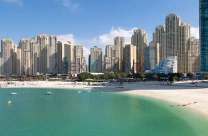 شقة - 2 غرف نوم - 3 حمامات للايجار في برج الفتان - أبراج الفتان مارين - جميرا بيتش ريزيدنس - دبي