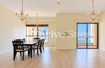 Apartment - 2 - 3 for rent in Rimal 3 - Rimal - Jumeirah Beach Residence - Dubai