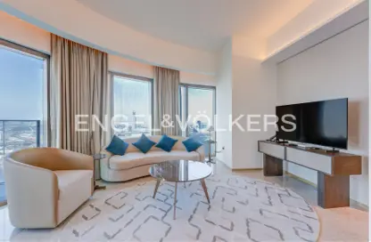 شقة - 2 غرف نوم - 2 حمامات للايجار في أدريس برج هاربور بوينت 2 - أدريس هاربور بوينت - مرسى خور دبي - دبي