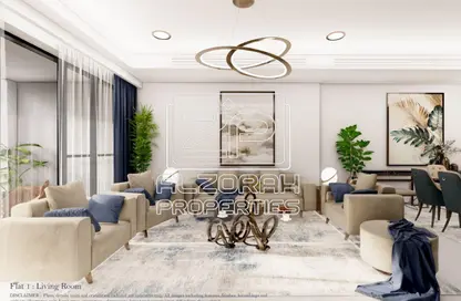 Apartment - 2 Bedrooms - 3 Bathrooms for sale in Marsa Al Arab Tower - Al Khan - Sharjah