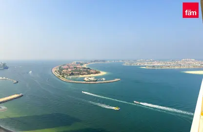 شقة - غرفة نوم - 1 حمام للايجار في جراند بلو تاور 2 - إعمار بيتشفرونت - دبي هاربور - دبي