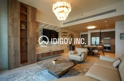 شقة - 2 غرف نوم - 2 حمامات للايجار في جراند بلو تاور 1 - إعمار بيتشفرونت - دبي هاربور - دبي