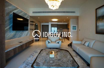 Apartment - 2 Bedrooms - 2 Bathrooms for rent in Grand Bleu Tower 1 - EMAAR Beachfront - Dubai Harbour - Dubai