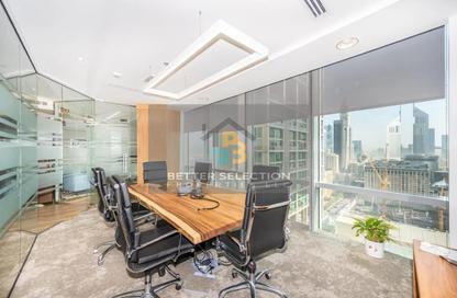 Office Space - Studio - 1 Bathroom for rent in North Tower - Emirates Financial Towers - DIFC - Dubai