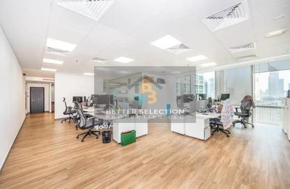 Office Space - Studio - 1 Bathroom for rent in North Tower - Emirates Financial Towers - DIFC - Dubai