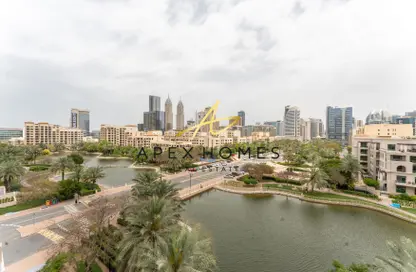 Apartment - Studio - 1 Bathroom for sale in The Links Canal Apartments - The Links - The Views - Dubai