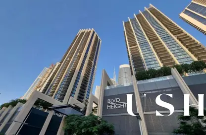 Apartment - 2 Bedrooms - 2 Bathrooms for rent in BLVD Heights Tower 1 - BLVD Heights - Downtown Dubai - Dubai