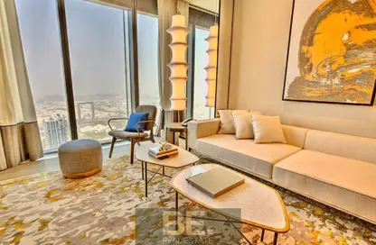 Apartment - 1 Bedroom - 2 Bathrooms for rent in One Za'abeel Tower - Zabeel 1 - Zabeel - Dubai