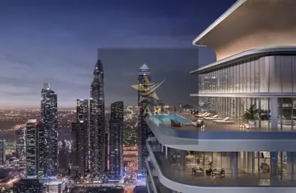 Apartment - 3 Bedrooms - 5 Bathrooms for sale in Seapoint Tower 1 - Seapoint - EMAAR Beachfront - Dubai Harbour - Dubai