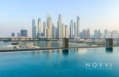 شقة - غرفة نوم - 1 حمام للبيع في برج Marina Vista 1 - مارينا فيستا - إعمار بيتشفرونت - دبي هاربور - دبي