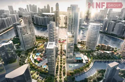 Apartment - Studio - 1 Bathroom for sale in Peninsula Three - Peninsula - Business Bay - Dubai