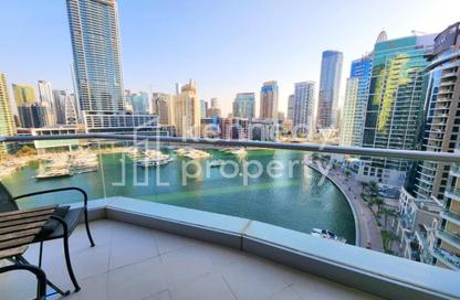 Apartment - 2 Bedrooms - 2 Bathrooms for rent in Beauport Tower - Marina Promenade - Dubai Marina - Dubai