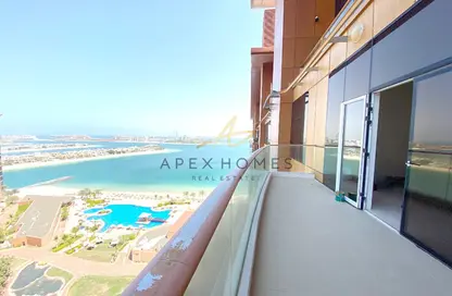 Apartment - 1 Bedroom - 2 Bathrooms for rent in Sapphire - Tiara Residences - Palm Jumeirah - Dubai