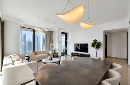 Apartment - 2 - 3 for rent in Boulevard Point - Downtown Dubai - Dubai