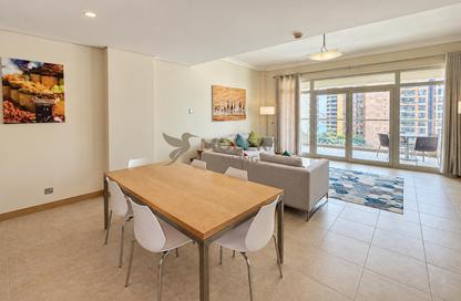 Apartment - 1 - 4 for rent in Al Das - Shoreline Apartments - Palm Jumeirah - Dubai