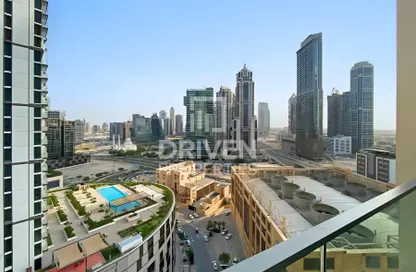 شقة - غرفة نوم - 1 حمام للايجار في فورتي 2 - فورتي - وسط مدينة دبي - دبي