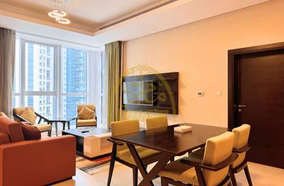 Apartment - 1 Bedroom - 2 Bathrooms for rent in Al Jowhara Tower - Corniche Road - Abu Dhabi