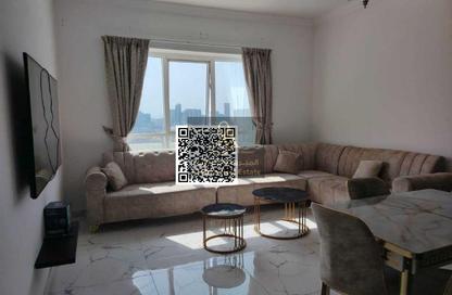 Apartment - 1 Bedroom - 2 Bathrooms for rent in Oasis Tower - Al Rashidiya 1 - Al Rashidiya - Ajman
