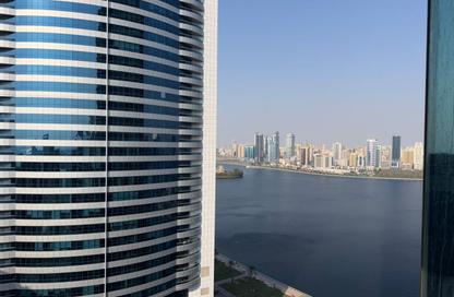 Apartment - 3 - 4 for sale in Blue Tower - Al Majaz 3 - Al Majaz - Sharjah