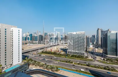 مكتب - استوديو - 2 حمامات للايجار في كابيتال جولدن تاور - الخليج التجاري - دبي