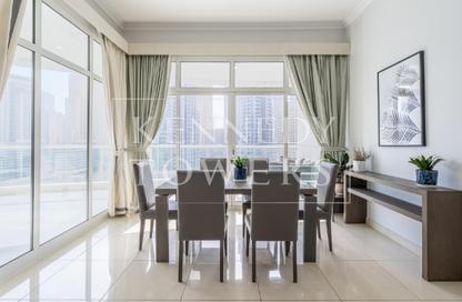 Apartment - 2 Bedrooms - 2 Bathrooms for rent in The Atlantic Tower 2 - The Atlantic - Dubai Marina - Dubai