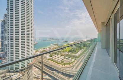 Apartment - 3 Bedrooms - 4 Bathrooms for rent in Palm View - Dubai Media City - Dubai