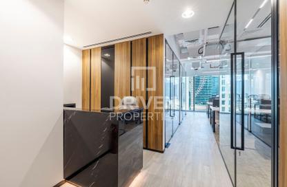 Office Space - Studio - 1 for rent in The Binary Tower - Business Bay - Dubai