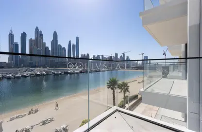شقة - 2 غرف نوم - 3 حمامات للايجار في برج بيتش مانشن 1 - قصر الشاطئ - إعمار بيتشفرونت - دبي هاربور - دبي
