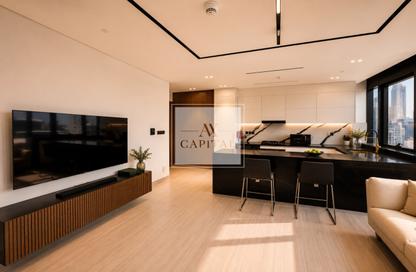 Apartment - 1 - 1 for rent in Trillionaire Residences - Business Bay - Dubai