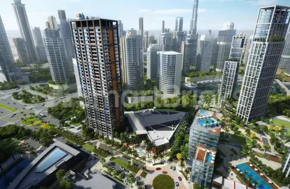 Apartment - Studio - 1 Bathroom for sale in Peninsula Two - Peninsula - Business Bay - Dubai