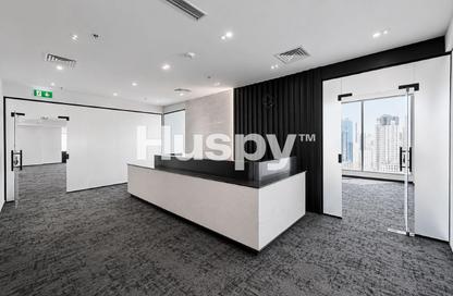 Office Space - Studio - 1 Bathroom for rent in Al Habtoor Business Tower - Dubai Marina - Dubai