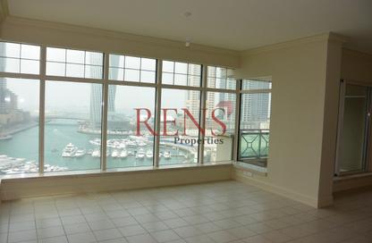 Apartment - 3 Bedrooms - 5 Bathrooms for rent in Al Anbar Tower - Dubai Marina Towers - Dubai Marina - Dubai