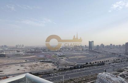 Apartment - Studio - 1 Bathroom for rent in Miraclz Tower by Danube - Arjan - Dubai
