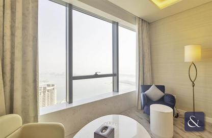 Apartment - Studio - 1 Bathroom for rent in The Palm Tower - Palm Jumeirah - Dubai